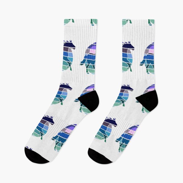 Item preview, Blue Horse Silhouette Sunset designed and sold by SUNarea.