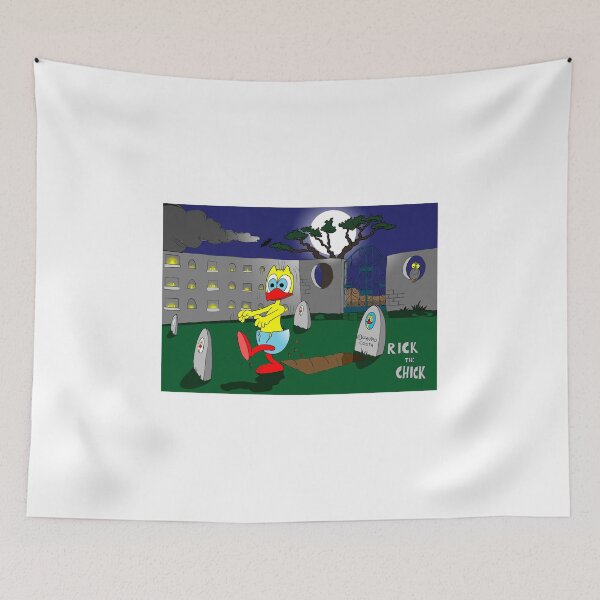Item preview, Rick the chick "ZOMBIE" designed and sold by CLAUDIO COSTA.