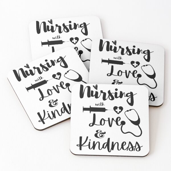 Item preview, Nursing With Love And Kindness designed and sold by CozyArtCo.