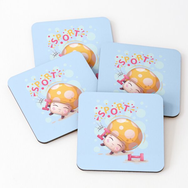 Item preview, Sport Cute Cartoon Mushroom - Mushroom Meme designed and sold by ildafdhome.