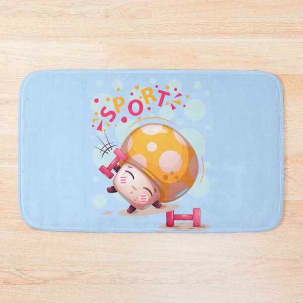 Item preview, Sport Cute Cartoon Mushroom - Mushroom Meme designed and sold by ildafdhome.