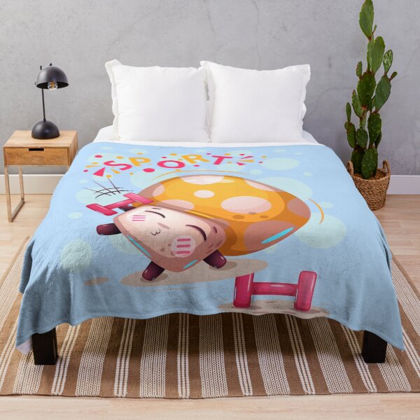 Item preview, Sport Cute Cartoon Mushroom - Mushroom Meme designed and sold by ildafdhome.