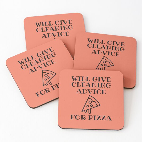 Item preview, Will Give Cleaning Advice for Pizza Funny Cleaning Lady Gift designed and sold by SavvyCleaner.