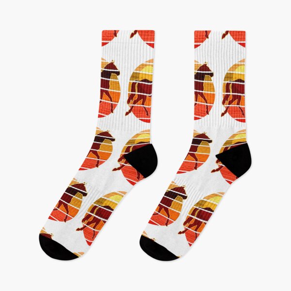 Item preview, Horse Silhouette Orange Sunset designed and sold by SUNarea.