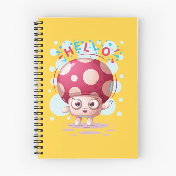 Item preview, Hello Cute Cartoon Mushroom - Mushroom Meme designed and sold by ildafdhome.