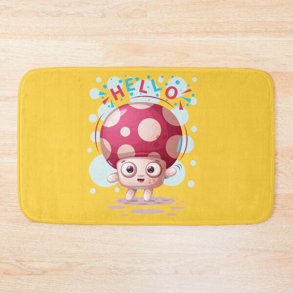 Item preview, Hello Cute Cartoon Mushroom - Mushroom Meme designed and sold by ildafdhome.