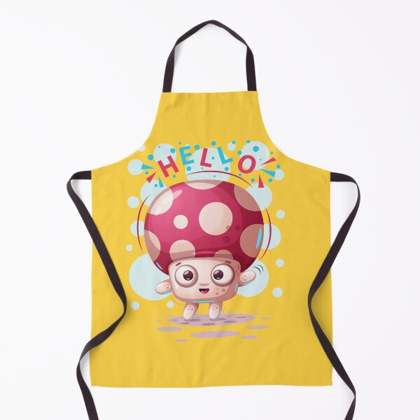 Item preview, Hello Cute Cartoon Mushroom - Mushroom Meme designed and sold by ildafdhome.