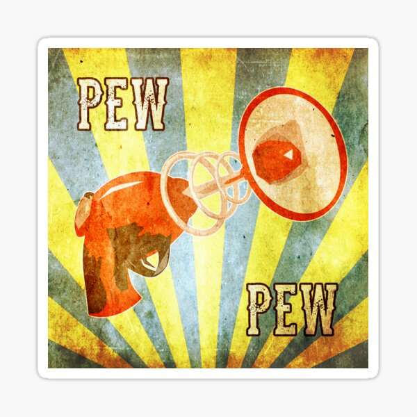 Item preview, Pew Pew! designed and sold by burghfieldfripp.