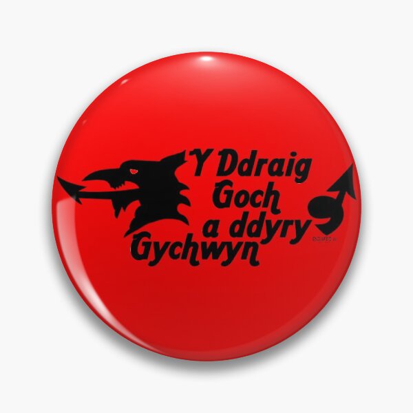 Item preview, Y Ddraig Goch a ddyry Gychwyn - Draig Goch - Red Dragon - Cymru - Wales designed and sold by ROUTE6.