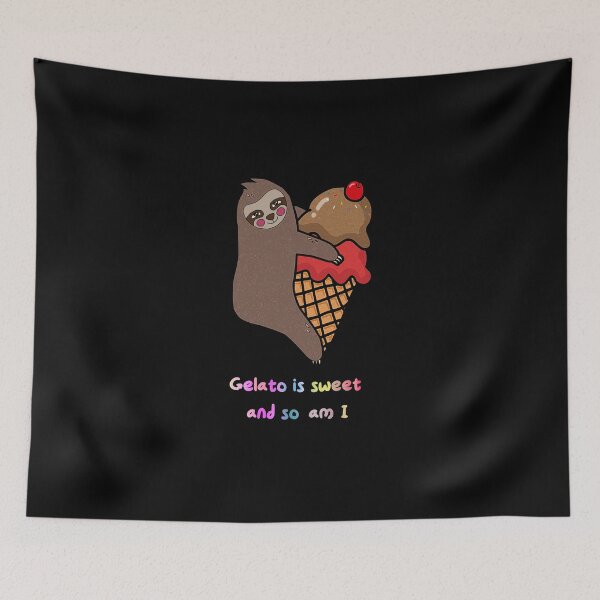 Item preview, Sweet Gelato Sloth designed and sold by lazarosdesign.