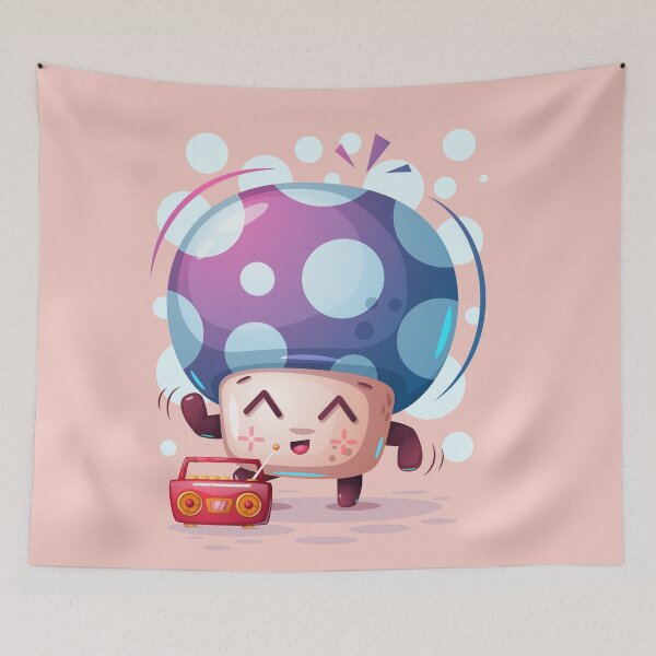 Item preview, Cute Cartoon Mushroom - Mushroom Meme designed and sold by ildafdhome.