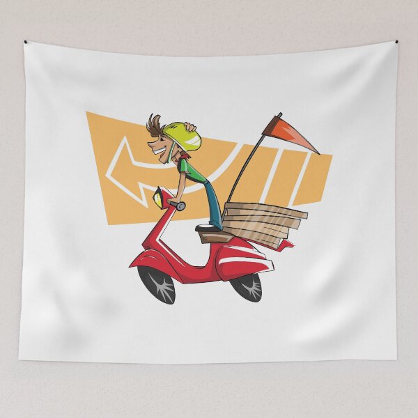Item preview, Pizza guy designed and sold by Yellogo.