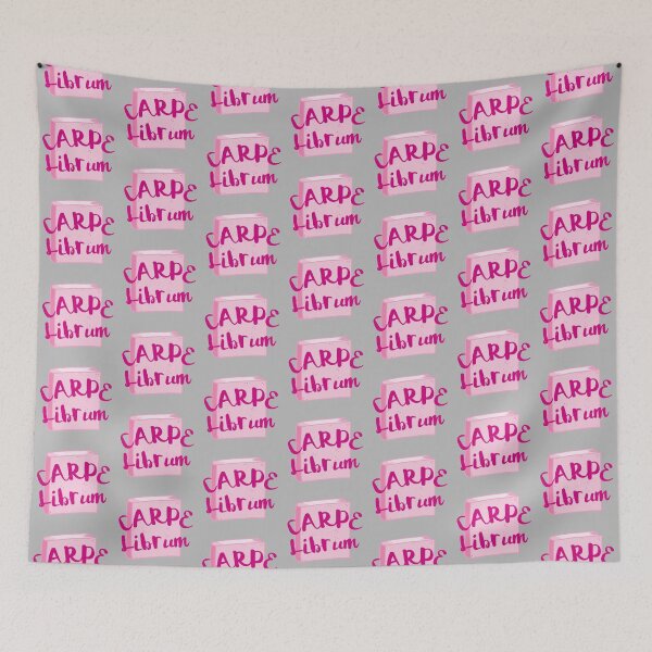 Item preview, CARPE LIBRUM (Seize the book!) designed and sold by jazzydevil.