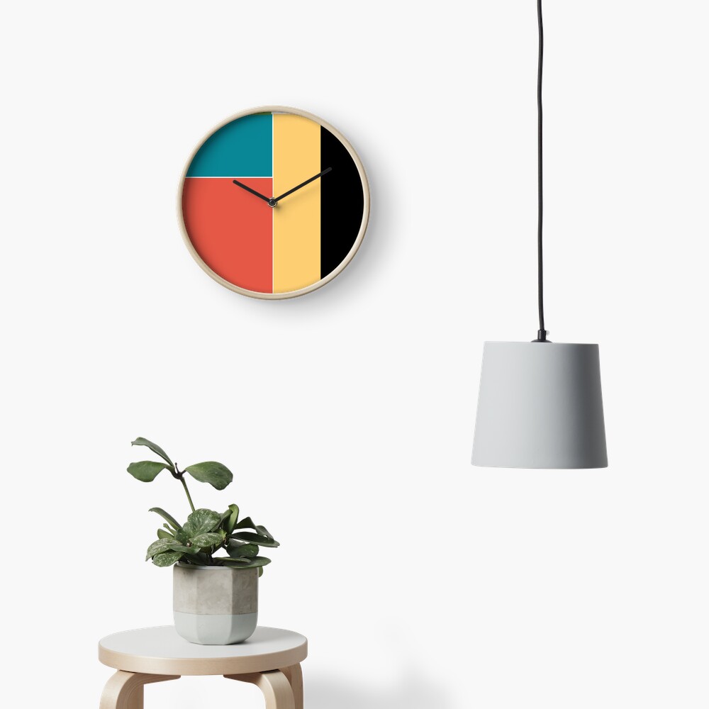Vista previa del artículo con la obra «Reloj», diseñado y vendido por adropletofcolor.