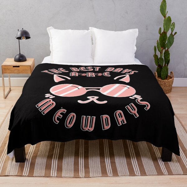 Item preview, BEST DAYS ARE MEOWDAYS designed and sold by Hussain Shirts.