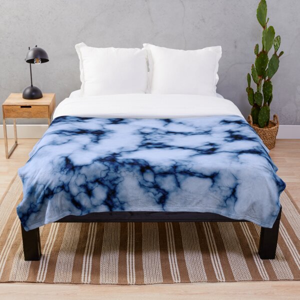 Artikelvorschau, Indigoblauer und hellblauer Marmor, Blauer Tie Dye entworfen und verkauft von thelustrous.
