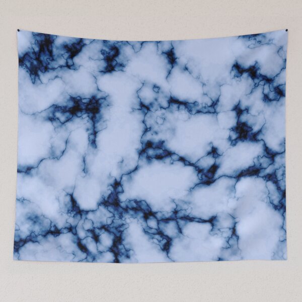 Item preview, Indigo Blue and Light Blue Marble, Blue Tie Dye designed and sold by thelustrous.