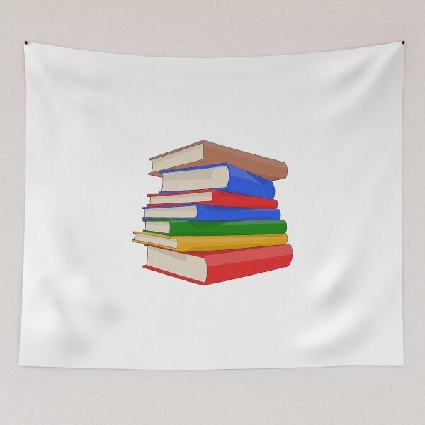 Item preview, Pile of Books Cartoon designed and sold by TitanWear.