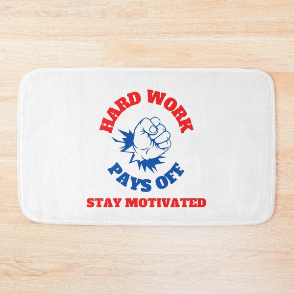 Item preview, Hard work pays off Stay Motivated designed and sold by Amine-Creation.