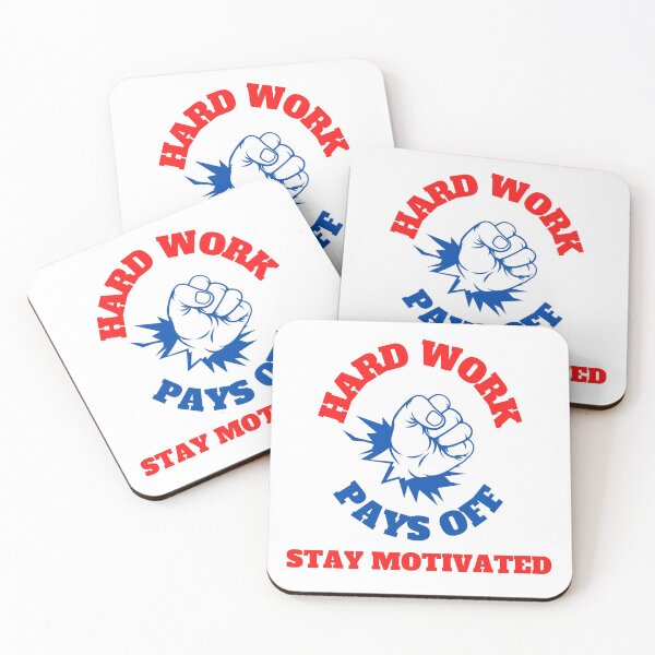 Item preview, Hard work pays off Stay Motivated designed and sold by Amine-Creation.