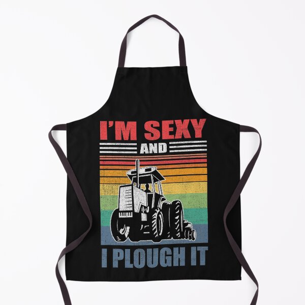 Item preview, Vintage Tractor Plough Retro Plow Field Ranch Owner Sexy Farmer designed and sold by TheAplus.