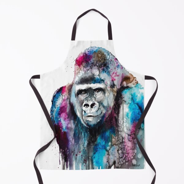 Item preview, Watercolor Painting Design of chimpanzee designed and sold by VIVEK KUMAR RAI.