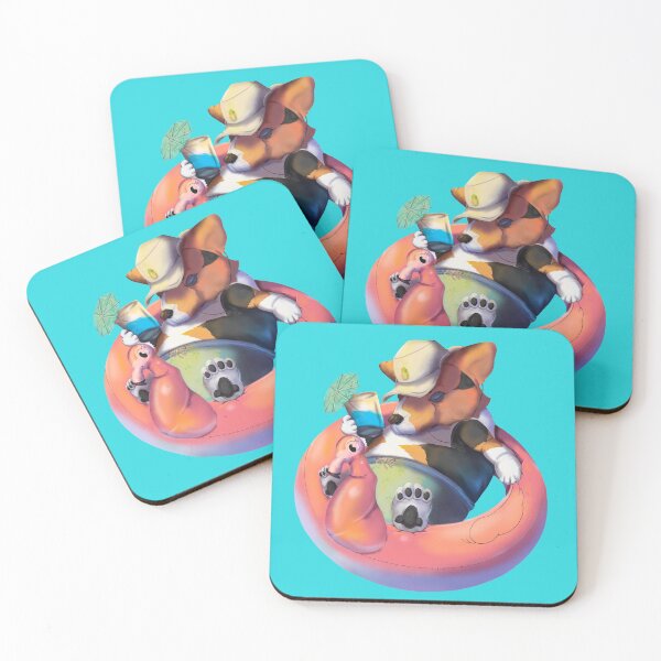 Item preview, Corgi Summer Vibes - Waterless designed and sold by CamexDesigns.