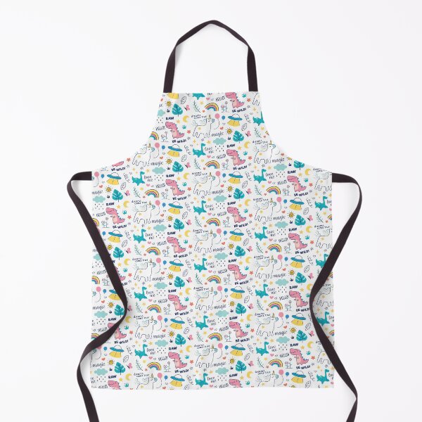 Item preview, Cute Doodle Animals Pattern Unicorn Dinosaur Kawaii Animals designed and sold by EpicArtz.
