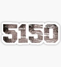 5150 Sticker