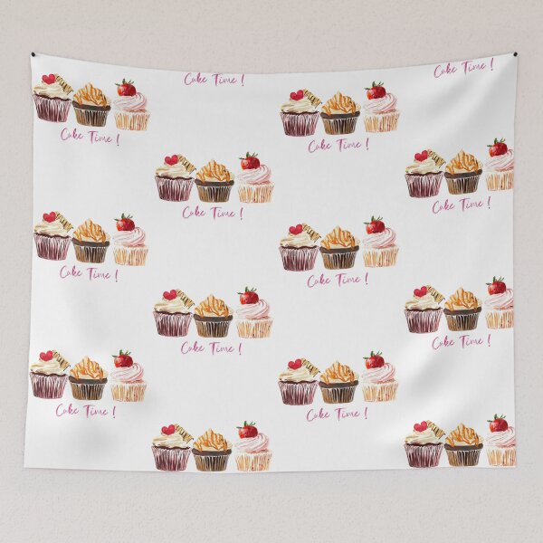Item preview, Cake time cupcakes  designed and sold by Leatextileart.