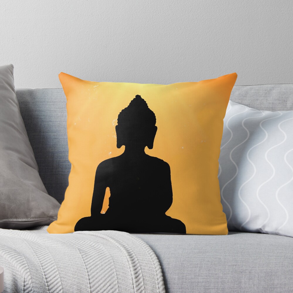 Buddha sales throw pillows