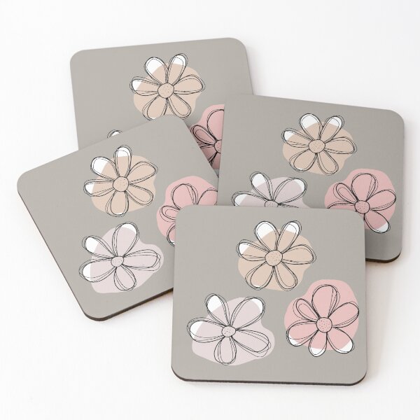 Item preview, Simple Flowers Line Art designed and sold by JooArtPrints  ★★★★★.