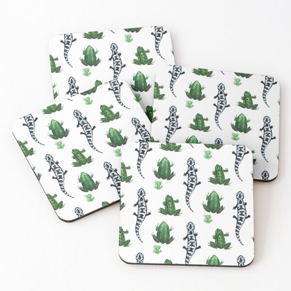 Item preview, Amphibians - Forest Floor Series designed and sold by Danica Templeton.