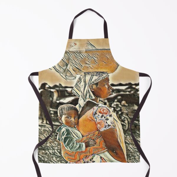 Item preview, African Mother and Child designed and sold by SapphireDC.