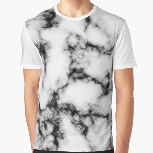 Black and White Marble - Tie Dye