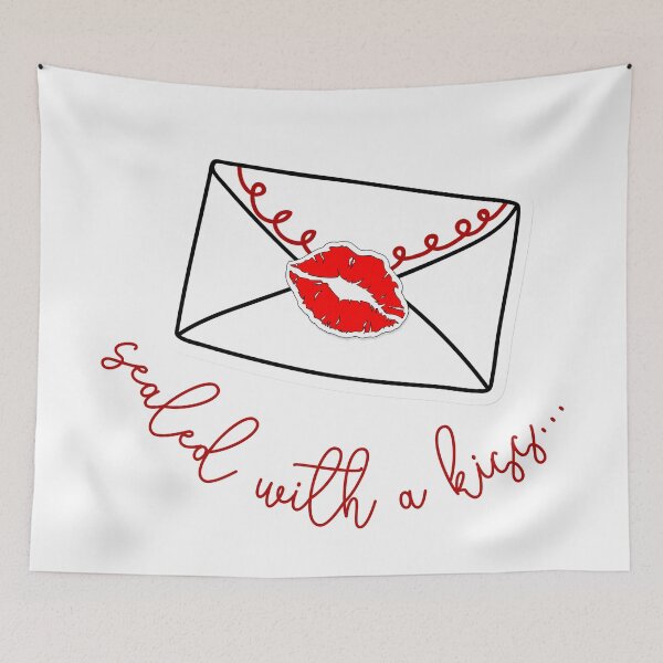 Item preview, A Love Letter Sealed With A Kiss designed and sold by Legit Hooligan.