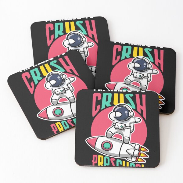 Item preview, I'm Ready To Crush Preschool Astronaut Dab designed and sold by ramenrose.