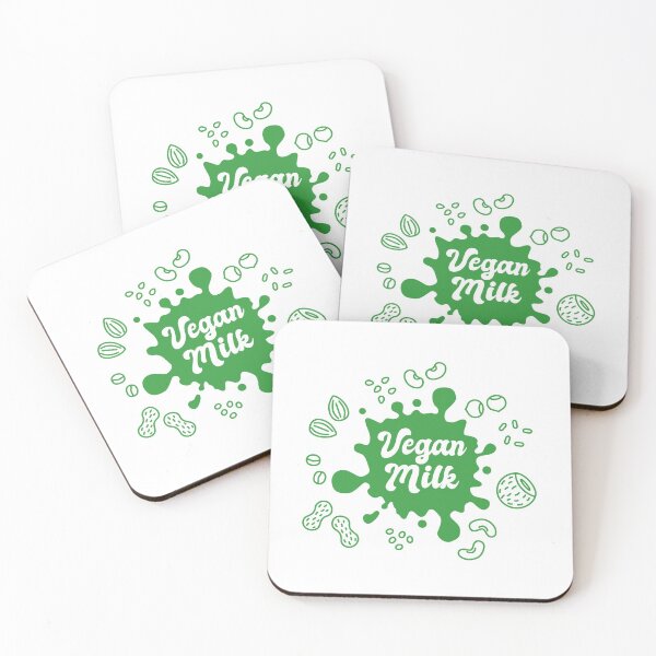Item preview, vegan milk, Nut and seed milk, Plant based milk, beans and grains, almond, soy, coconut, rice, oat, hemp, flax, peanut, cashewnut, hazelnut designed and sold by challengecafe.
