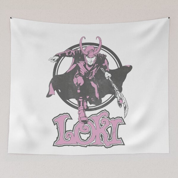 Item preview,  Loki Retro Pink Hue Stance Portrait designed and sold by Meyer903.