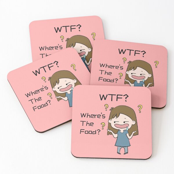 Item preview, Where is The Food? WTF? designed and sold by SillySylvie.