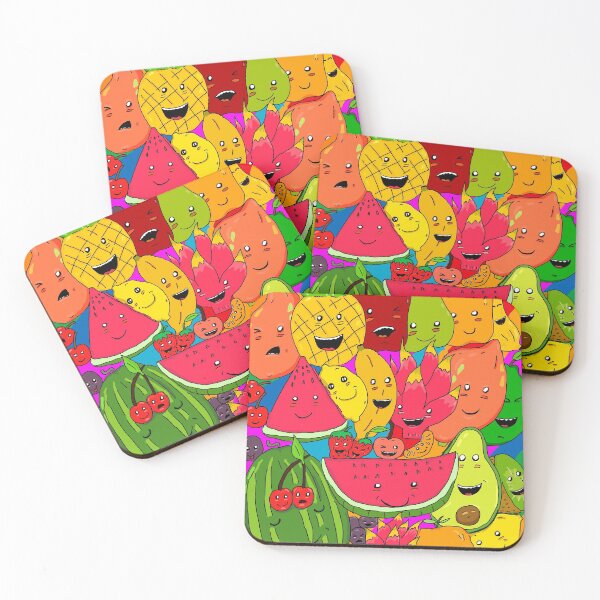 Item preview, tropical rainbow fruit designed and sold by ragnacold.
