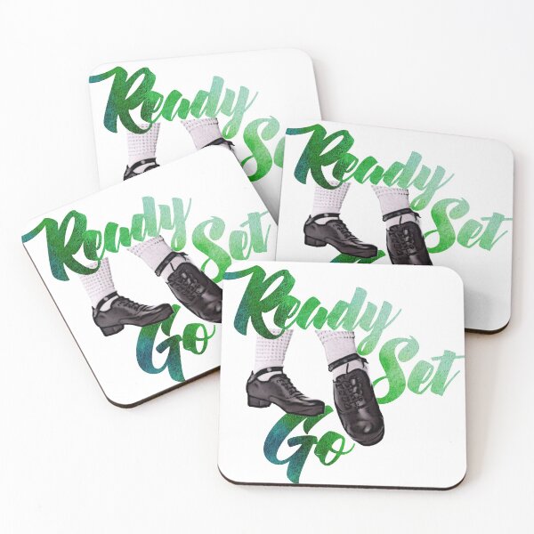 Item preview, Ready Set Go (Green) designed and sold by quakeandquiver.