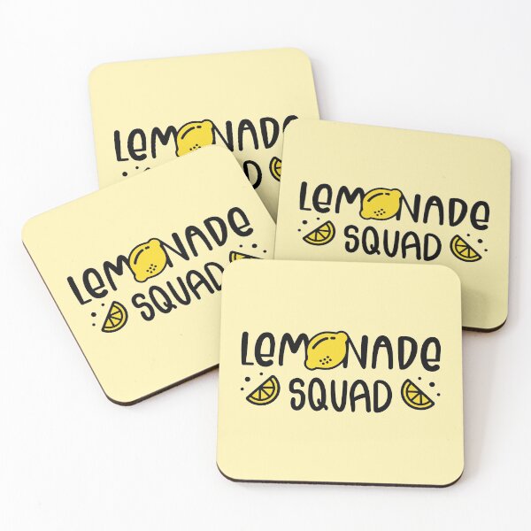 Item preview, Lemonade Squad | Yellow BG designed and sold by ClaudiaGrosso.
