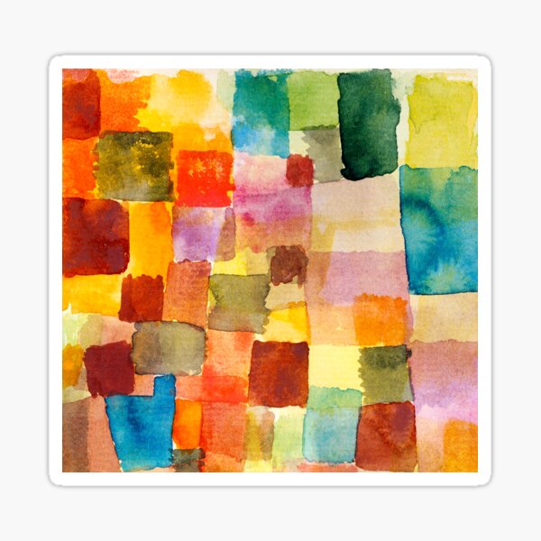 Artikel-Vorschau von PAUL KLEE Ohne Titel 1914 Original HD Paul Klee Quadrate Abstrakt Paul Klee HD Print, designt und verkauft von gologodesigns.