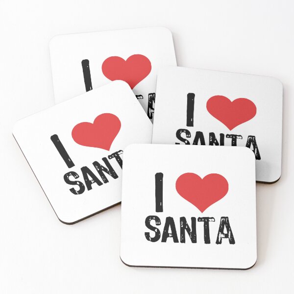 Item preview, I Love Santa designed and sold by The "I Love Everything" Shop.