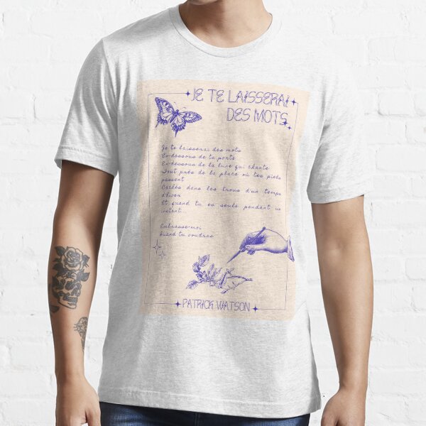 Camiseta «Patrick Watson - Je te laisserai des mots » de DreamyNostalgia |  Redbubble