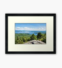 Idyllic Lake Winnipesaukee Framed Print