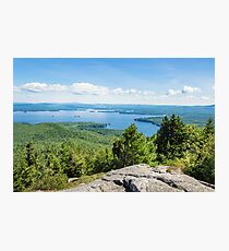 Idyllic Lake Winnipesaukee Photographic Print