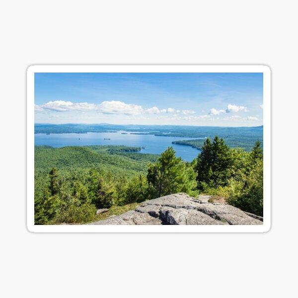 Idyllic Lake Winnipesaukee Sticker
