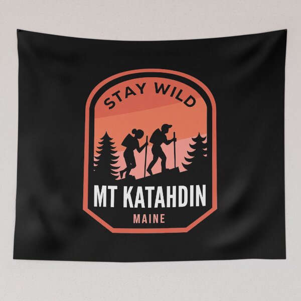 Item preview, Mount Katahdin Maine Hiking in Nature designed and sold by HalpinDesign.
